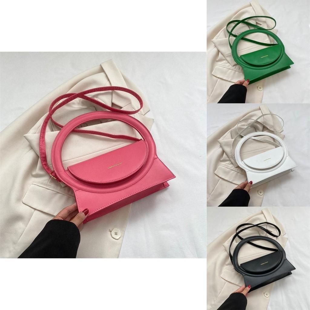 Trendy Small Square Pu Leather Shoulder Bag Stylish 2023 Fall Fashion Womens Handbag
