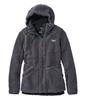 LL Bean Mountain Pile Fleece US Fit Size Alloy 1000043954 Women's Hoodie, Regular, XS, Gray,