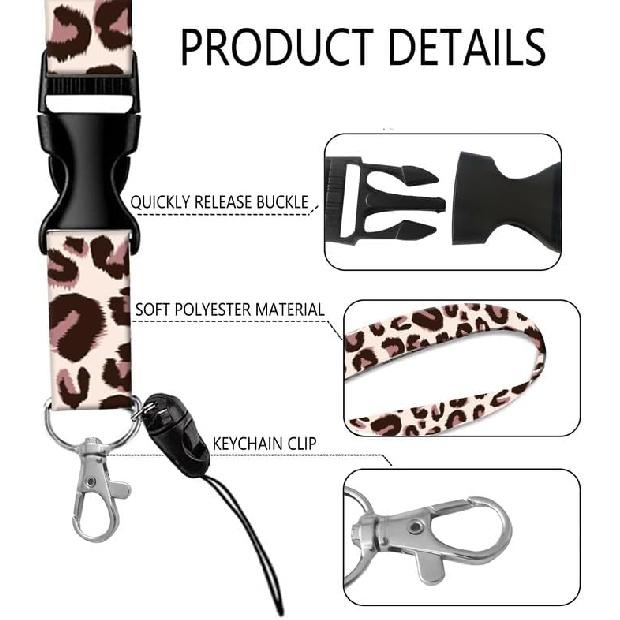 Badge Reels Retractable with Carabiner Reel Clip, ID Name Tag Work Badge Holder Belt Ferrule, Identity ID Badge Holder Cover Case for Office Work