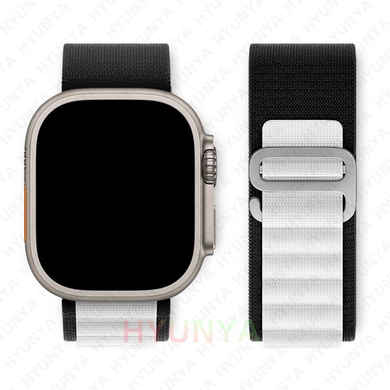 Alpine Λουράκι για Apple Watch Band Σειρά 10 9 8 7 SE Ultra 2 41mm 42mm 45mm 46mm 49mm 40mm 44mm IWatch Correa Λουράκι Ρολόι Βραχιόλι