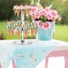 16/24 Holes Acrylic Ice Cream Cone Holder Cupcake Popcorn Rack Party Wedding Buffet Display Stand Transparent Ice Cream Shelf