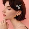 Horror Movie Fantasy Crystal Dragonfly Hair Clip Brooch For Girls Cute Animal Hairpin Beautiful Retro Hairpins