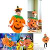 Festive Pumpkin Suit Set For Halloween Party And Cosplay
