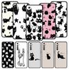Funny Black Cat Phone Case For Realme 16 15T 14 13 12 11 10 4G 9 8 5G Pro Plus C21 C25 C35 GT5 GT3 GT2 Neo 2 3 3T 5 Cover