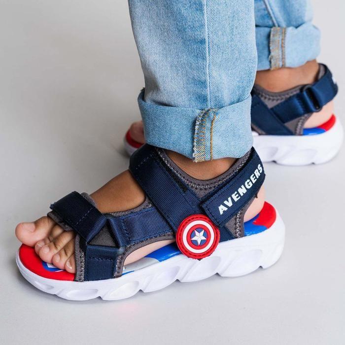 Sandales de plage enfant - Cerda - Avengers Captain America - Confort - Antidérapantes - Design super-héros