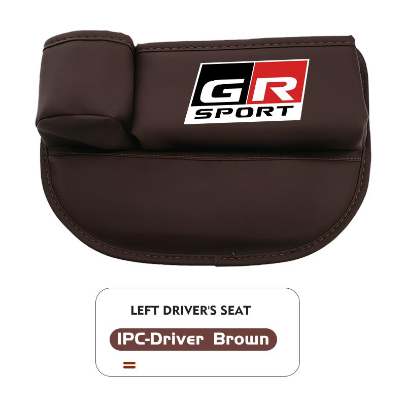 Car Seat Gap Storage Box Leather Organizer with Cup Holder For Toyota Crown GR GM Corolla YARIS Auris C-HR Hilux Vios Prius