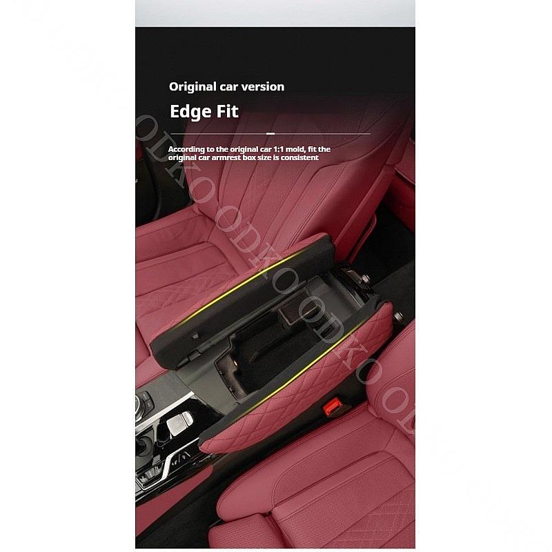 For Bmw 5 Series Center Console Armrest Booster Pad Interior Modified Storage Armrest Box Cushion Heightener Central Box