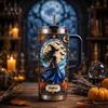 Stylish Insulated Cup for Daily Use 40oz Witch Tumbler, Halloween Gothic Stainless Steel Large Capacity Water Office with Handle, Travel Coffee