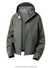 2026 Unisex Spring/Autumn Outdoor Hooded Shell Jacket - Waterproof, Men's & Women's Mountaineering Coat