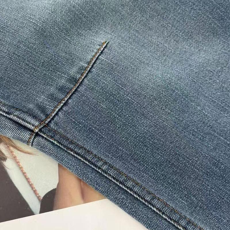 

High Waist Wide Leg Slimming Jeans - Women s Loose Fit for Autumn/Winter (011508) Size 36 джинсовый синий