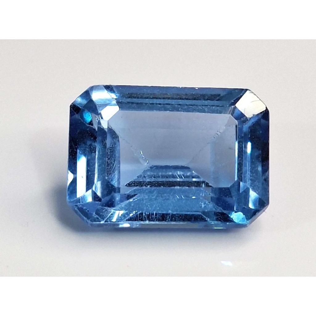 Natural Blue Spinel Emerald Cut 4-6 Ct Flawless Certified Loose Gemstone
