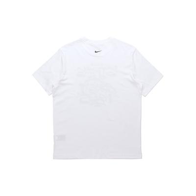 T Shirts Men's White Crew Neck Moderate DD0786-100