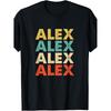 Alex T-Shirt, Men's T-Shirt Unique Perfect for Home|Gifting|Work|Outdoor (Mother's Day|Valentine's Day|Birthdays) Small-3XL Unisex