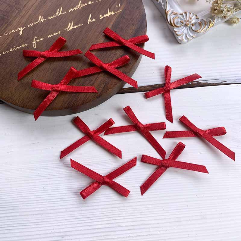 Adorno de Encaje con Lazos de Cinta de 0,3 cm para Accesorios de Ropa Lolita