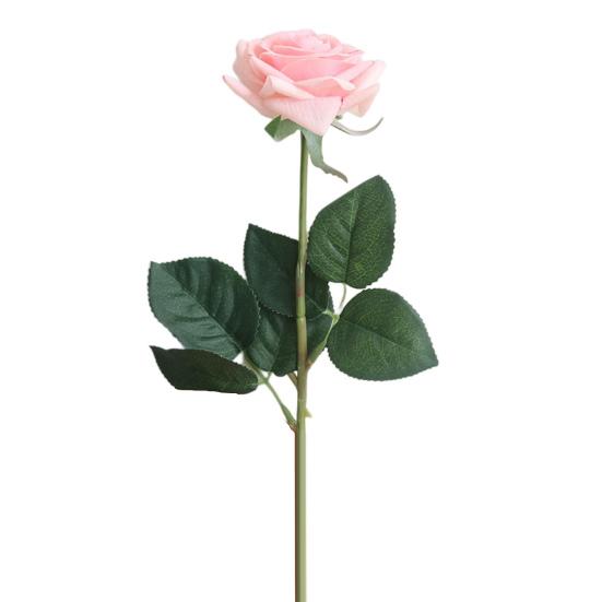 Fuktig Overflate Grønne Blader Faldsøm Imiterte Rose Bryllup Dekorative Planter Brude Kunstige