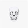 Pandora Moment Glow In The Dark sparklIng Skull Silver Charm 792811c01