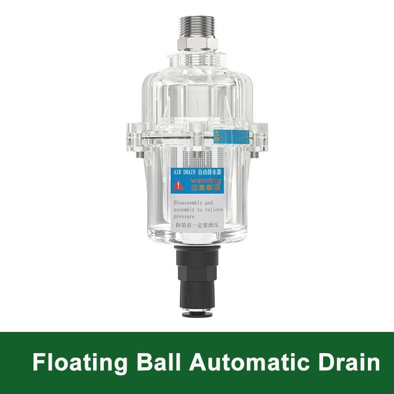 Air Compressor Precision Filter Automatic Drainer SA6D AD402 Manual Integrated Automatic Drain Valve HAD20B