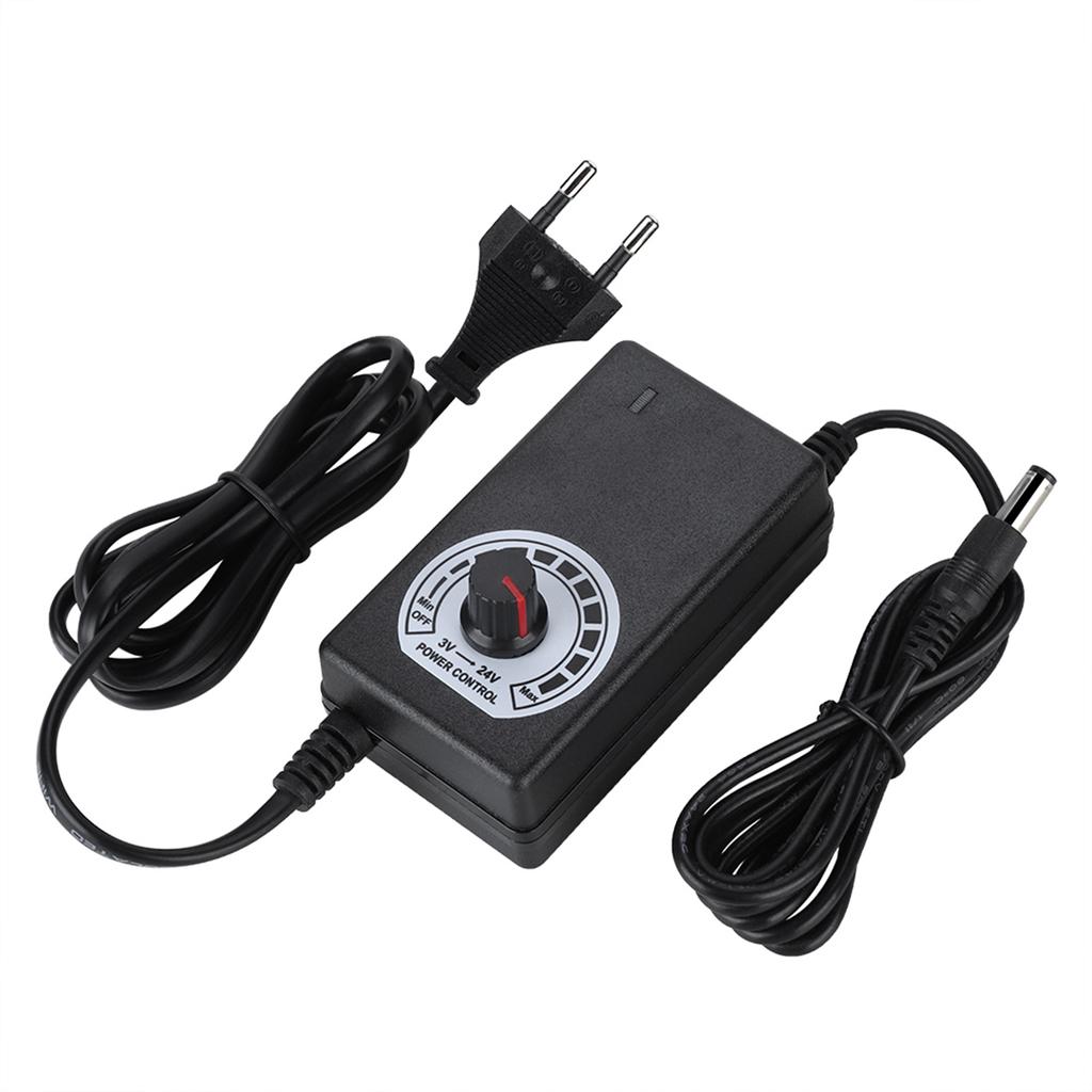 24W 3 24V Power Supply Charger Adapter with LED Display Voltage Regulation