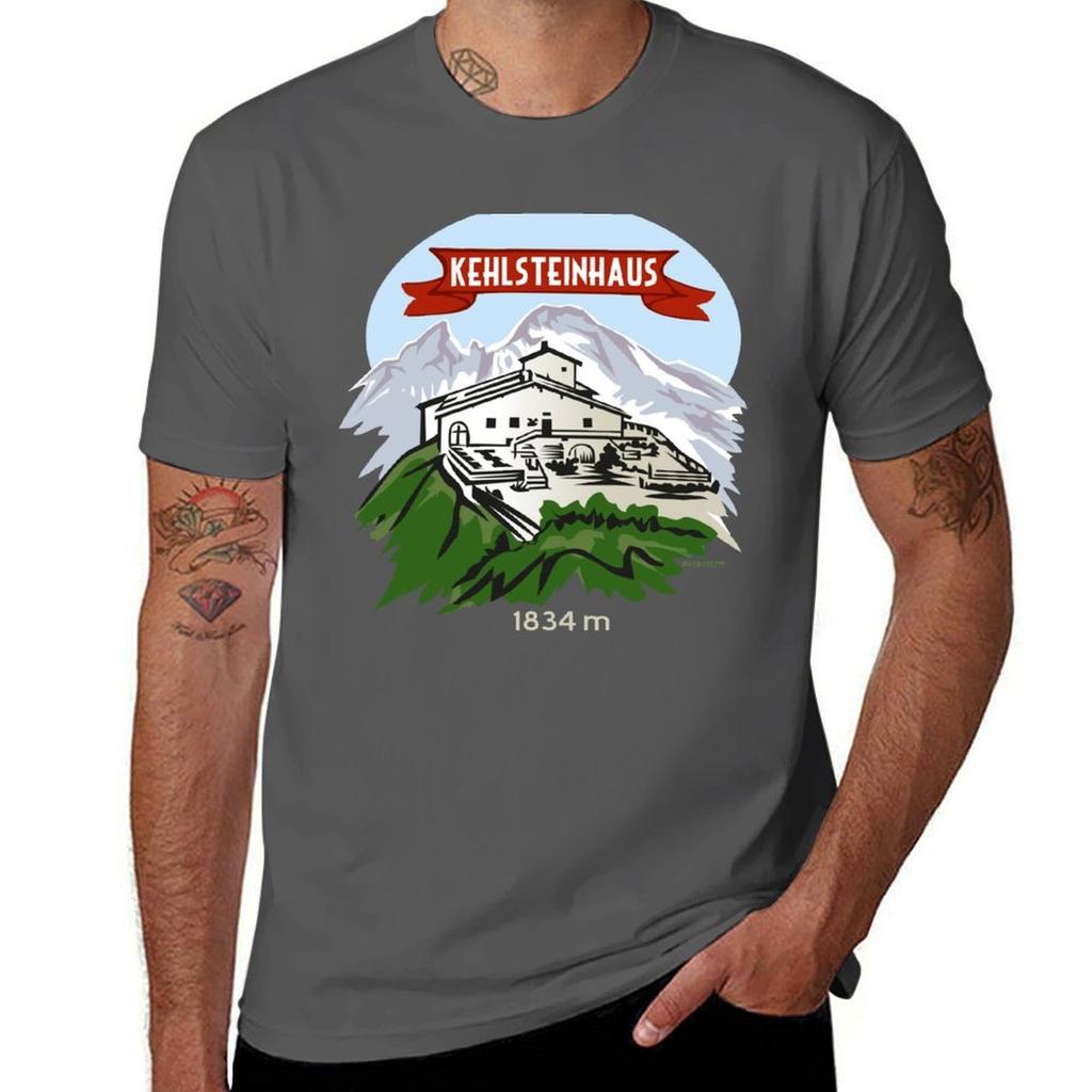 Kehlsteinhaus Orelí hnízdo Berchtesgaden Kehlstein Bavorsko Tričko pánské tričko bavlna anime tričko Tričko