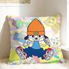 PA-PaRappa The Rapper Game Pillow Case Print Pillow Cover For Sofa Bedroom Home Decor Fashion Cushion Cover