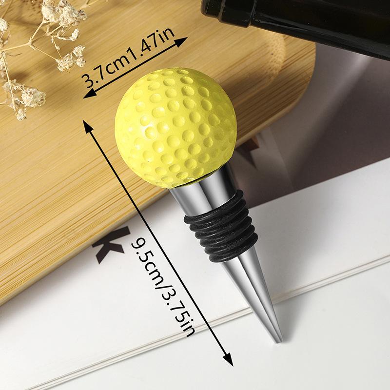

Креативная пробка для красного вина Golf, пробка для бутылки, пробка для сохранения вина, подарок на свадьбу, вечеринку, день рождения для друзей и семьи