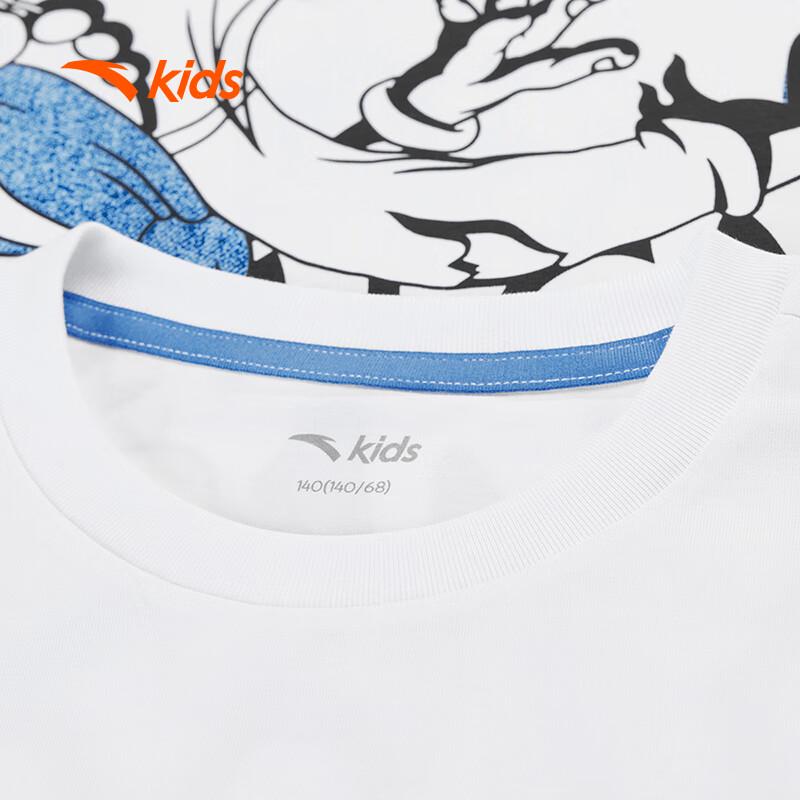 Anta Kids Trendy Series Big Boys Knit Short Sleeve T-Shirt