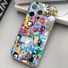 Japan T-Tokidokis Genomskinligt Telefonfodral För iPhone 17 16 15 11 12 13 14 Pro Max Mini Mjukt TPU Silikon Plus