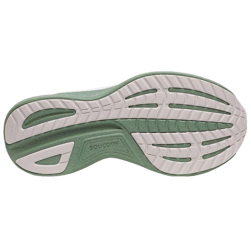 Saucony Ride 18 Men's White Olivine Low Top Running Sneakers S21000-138