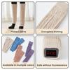 Dog Leg Sleeve 4pcs Dog Elbow Protectors Knitted Leg Warmer Wraps Breathable Pet Elbow Sleeves for Elderly Dogs for Dogs