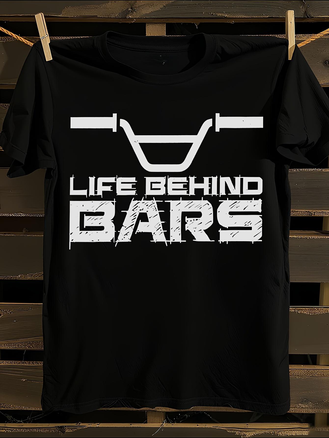 Life Behind Bars BMX Racing Graphic Tshirt XXL