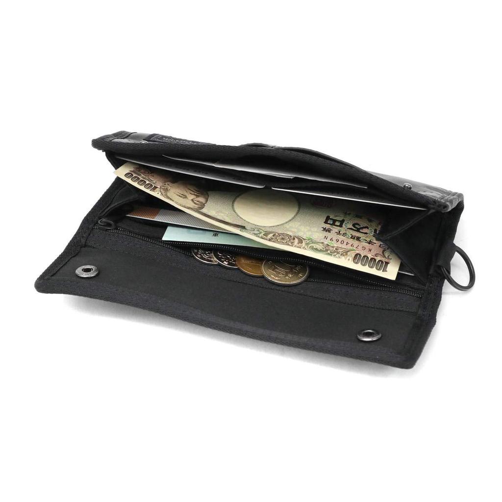 [Authorized Dealer] Yoshida Bag Wallet Porter Long Wallet Porter Alf 023-01083 (Black)