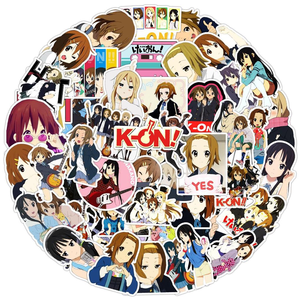 Dragon Ball & One Piece Waterproof Graffiti Stickers - 50/100 Pack for Phone, Fridge, Luggage, Notebook & Journal Decoration