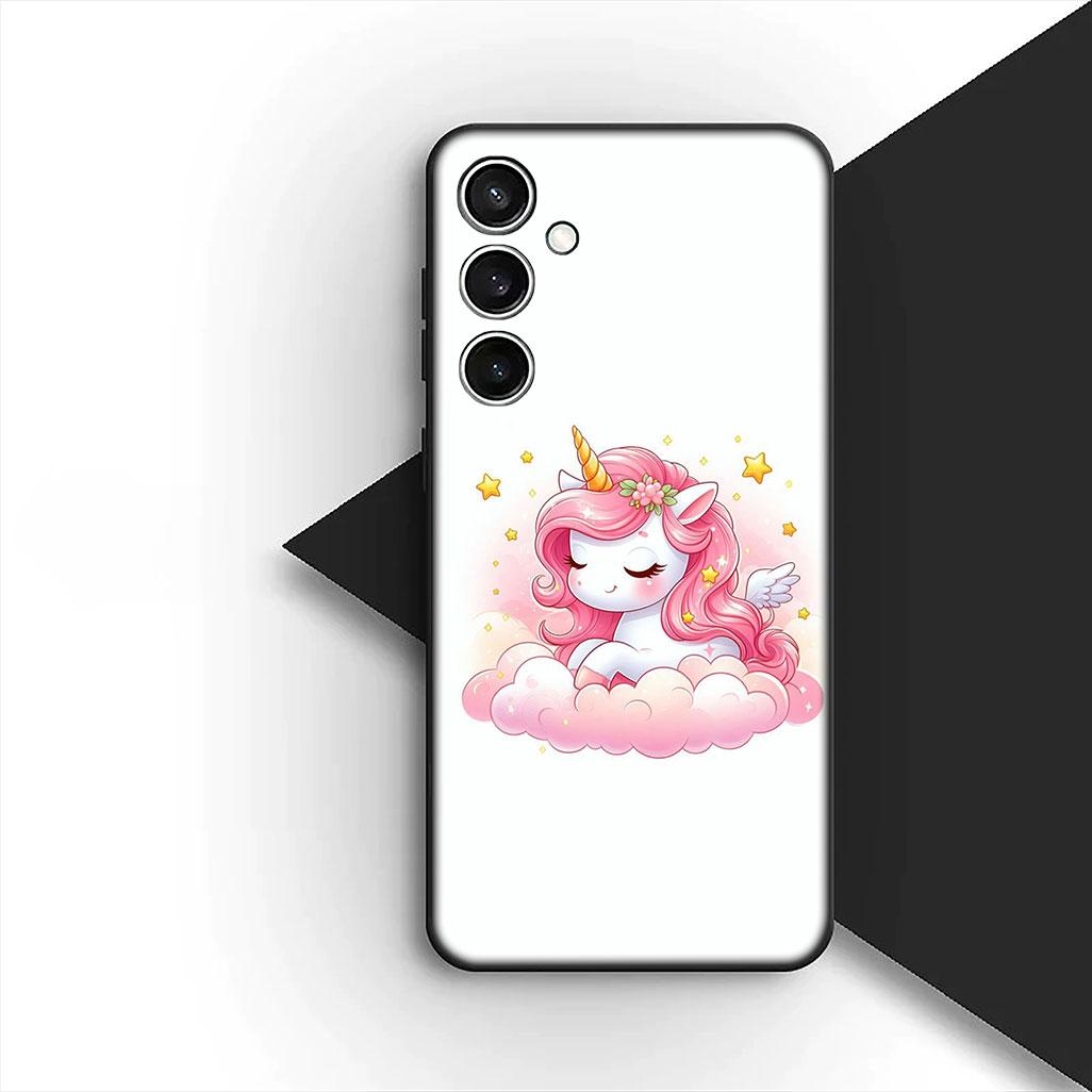 

Casing for Xiaomi Poco C75 C65 C85 X7 X6 M8 F7 F8 Ultra F6 Pro Phone Cover Protective Case Unicorn Wallpaper Lovely Poco F7