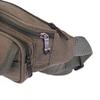 Canvas Waist Fanny Pack Large Capacity Climbing Belt Bag Men Molle Pouch  Outdoor Sports