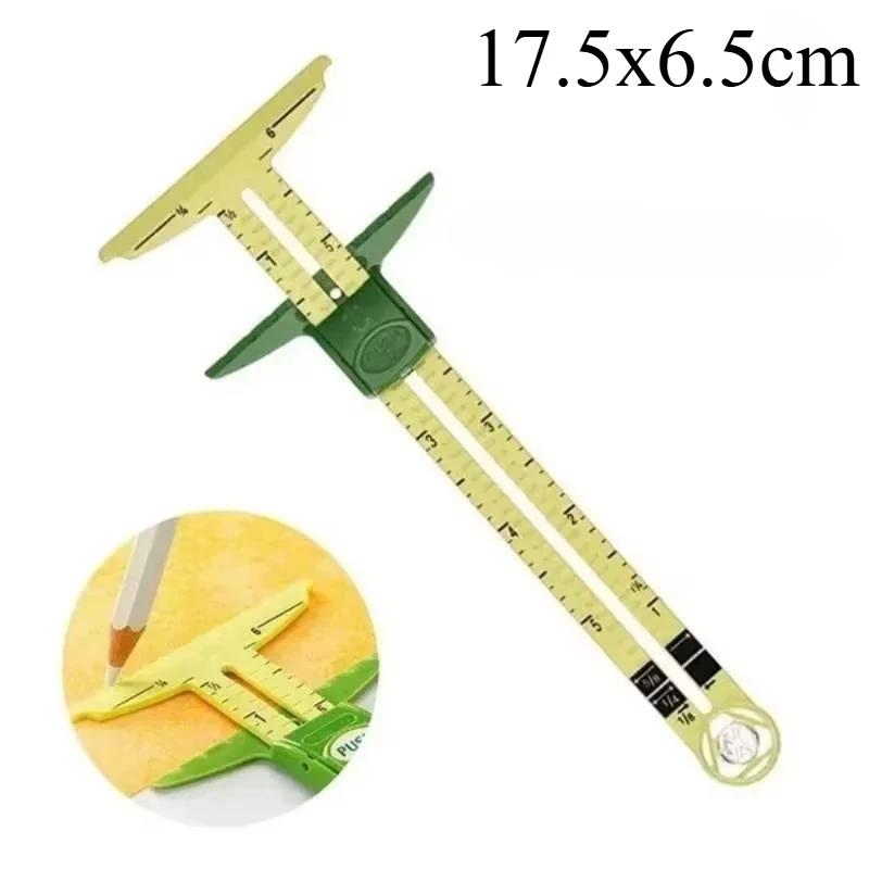 Sewing Seam Ruler Patchwork Quilting Tailor Ruler Sizer Helper Measuring Gauge Drawing Tools Measuring Tool Sewing Accessories