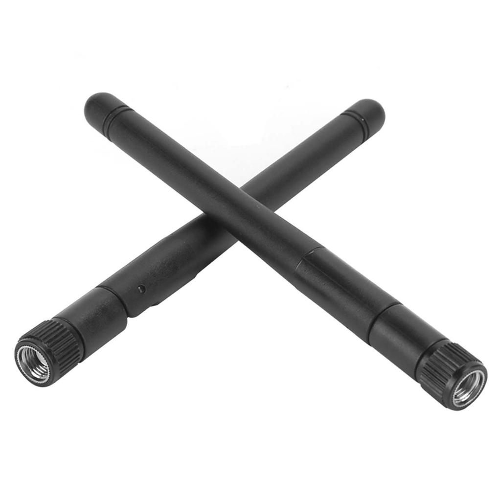 2Pcs Wifi Antenna 2.4G 5G DualBand Wireless Routing Network Card Antennas 5DBI 11CM