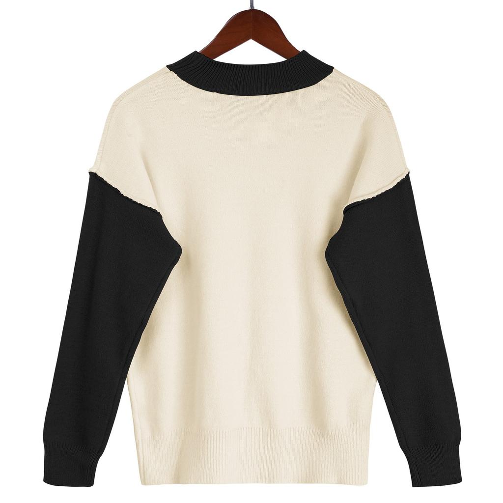 Women's Fashion  And Winter Wear Loose Long-sleeved Jumper Knitted Sweaters