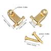 6PCS Metal Electric Guitar String Retainer Guitar String Retainer Set  Guitar Part Upgrade
