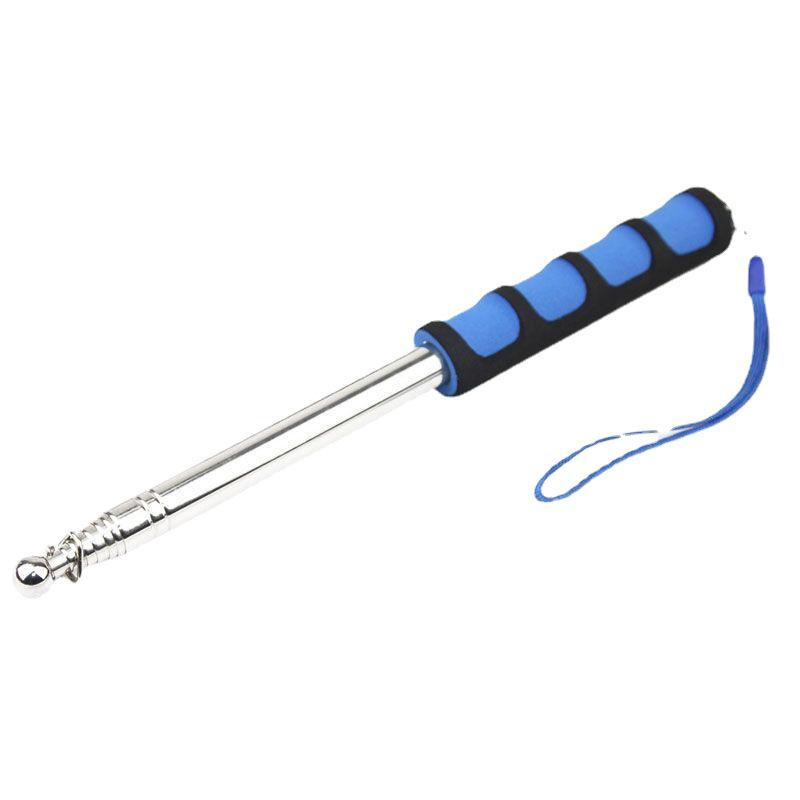 Stainless Steel Telescopic Teaching Pointer Flagpole Cane