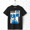 MegaMan blickt in den Lauf Herren T-Shirt