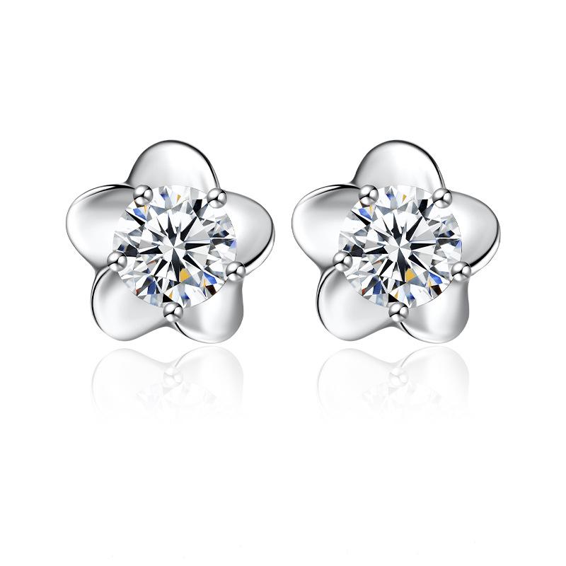 

Серьги в виде цветка сливы, модные и универсальные цветочные серьги, которые можно бесплатно забрать с собой и своей девушкой, когда вы спите