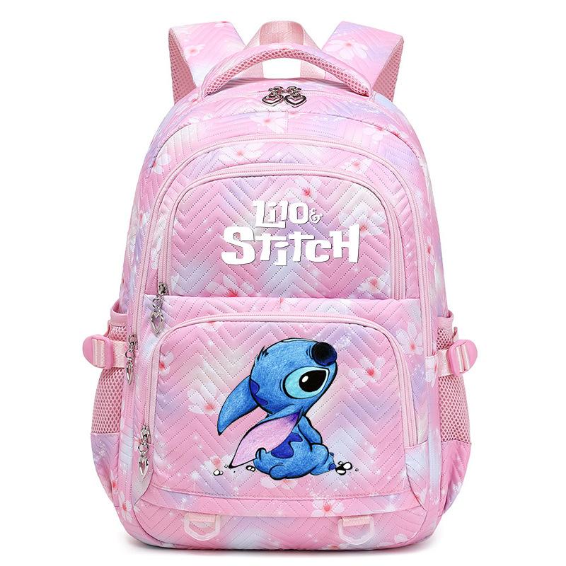 Cartoon Pattern Colorful Foreign Style Backpack Campus Male And Female Students Casual Schoolbag Animation