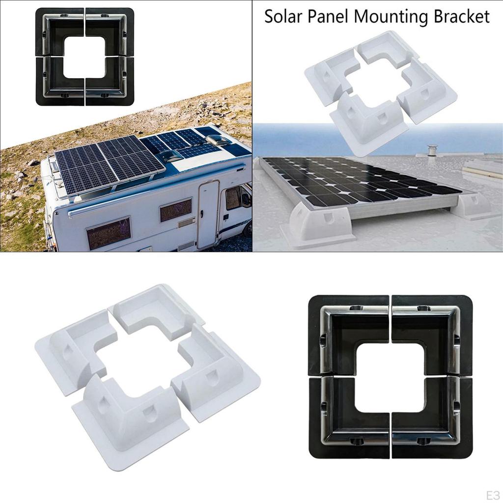 Mounting Brackets Kit Boat Accessories Sturdy Panel Mounts for Vehicles Boats Camping Van Rvs