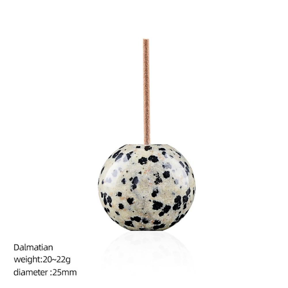 New Design 25mm Ball Incense Holder Rose Quartz Round Ball Handcrafted Gemstone Incense Holder Amethyst Desk Ornament Home Decor