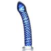 Massager - Pipedream - Icicles 29 - Blown Glass - Blue - Prostate