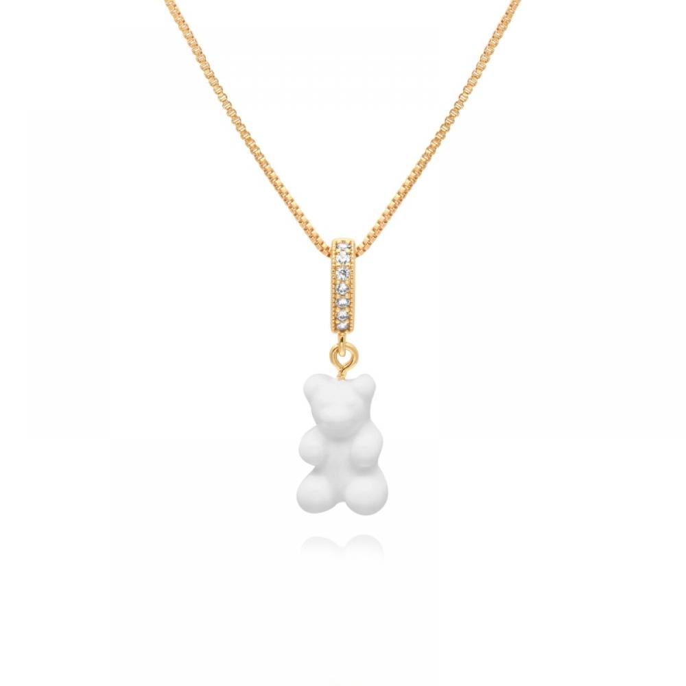 Nostalgia Bear Powder Pave Connector