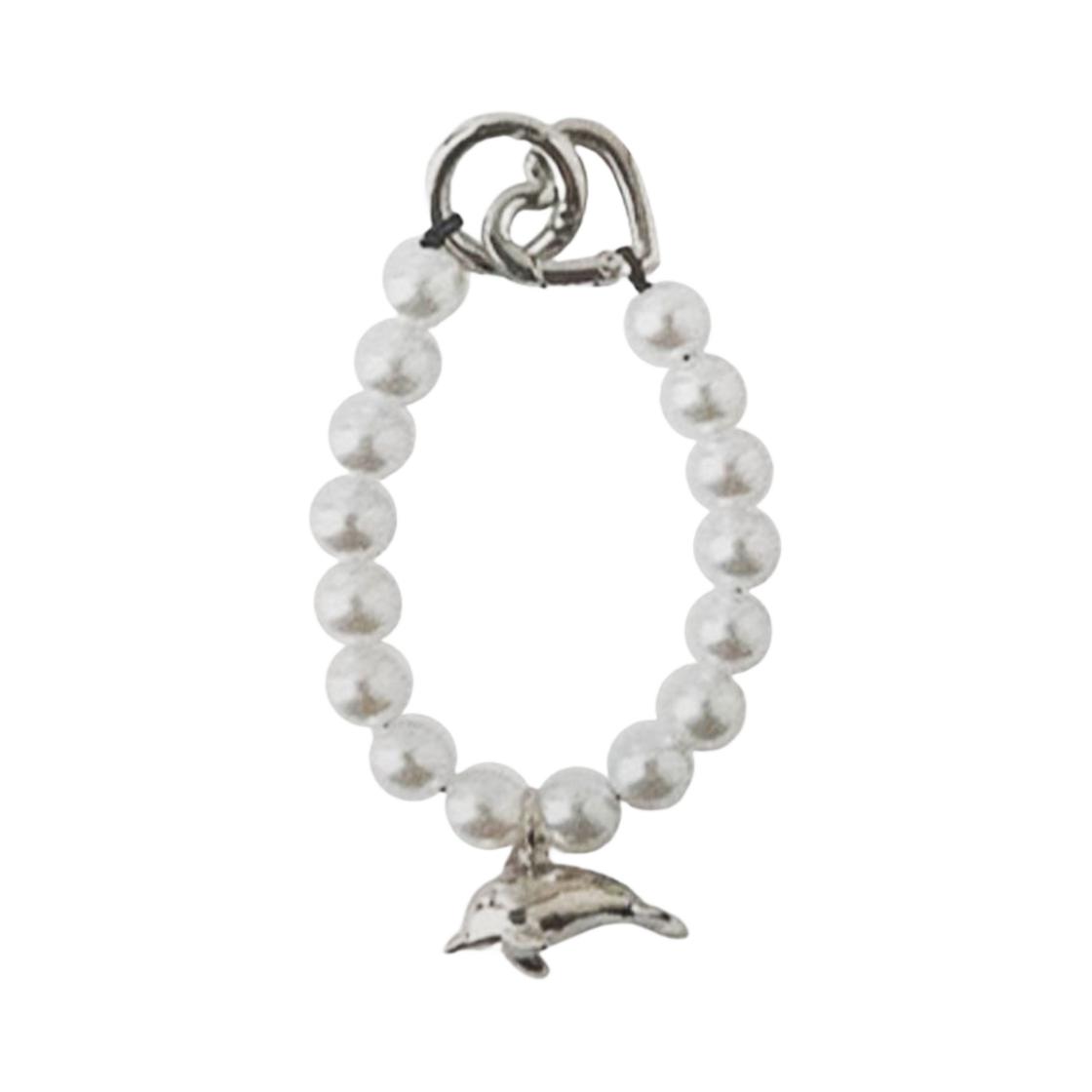 NewJeans Get Up Beads Keyring White ONE SIZE