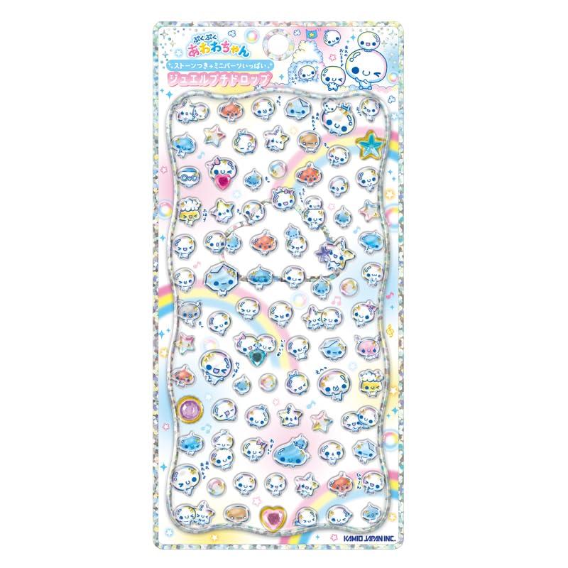 Kamio Japan Jewel Petit Drop Sticker Heisei Fancy 228924 Awawa-chan