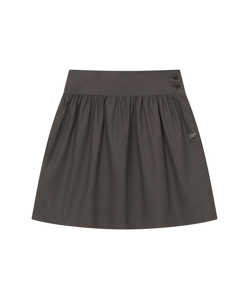 Baup Belted Midi Skirt [Brown]