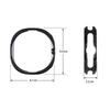 ENKAY HAT PRINCE For Samsung Galaxy Watch8 Classic 46mm Case with PMMA Screen Film TPU Watch Cover